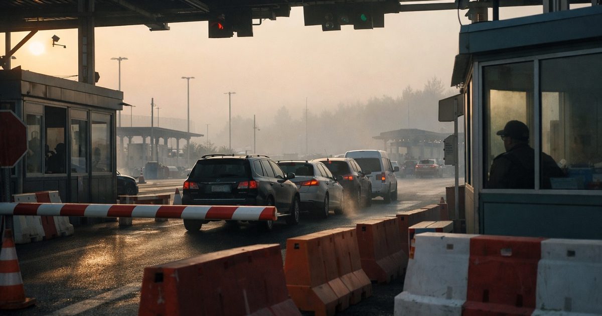 Cruzando a fronteira ucraniana: Procedimentos e o que esperar
