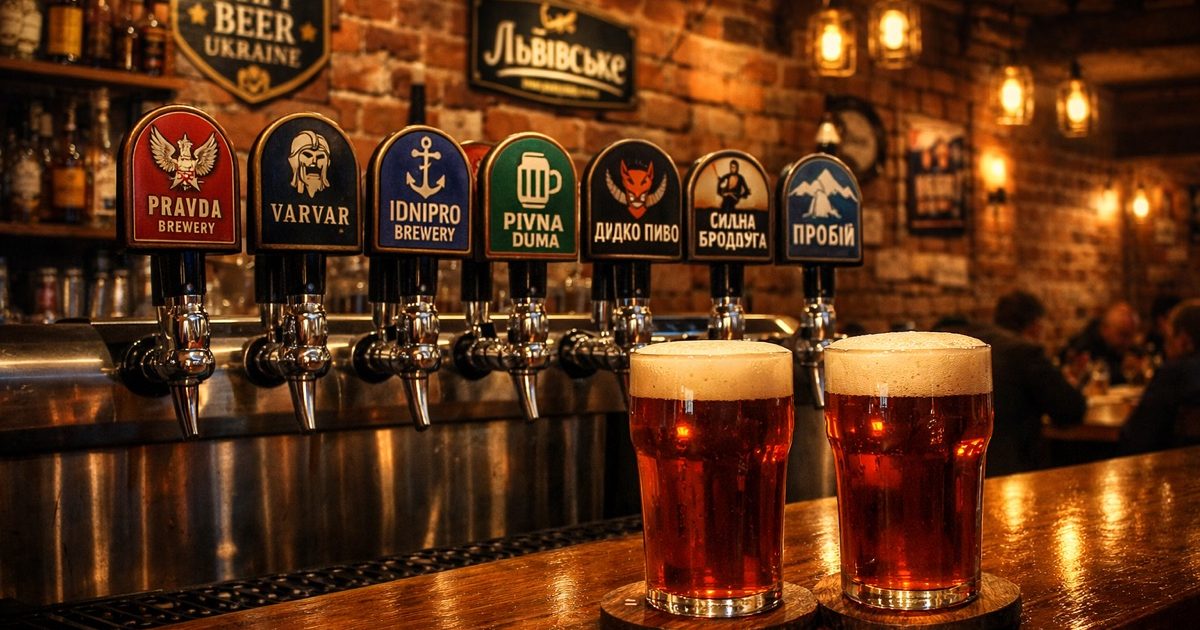 Ukrainian Craft Beer Scene: Breweries and Bars Worth Visiting
