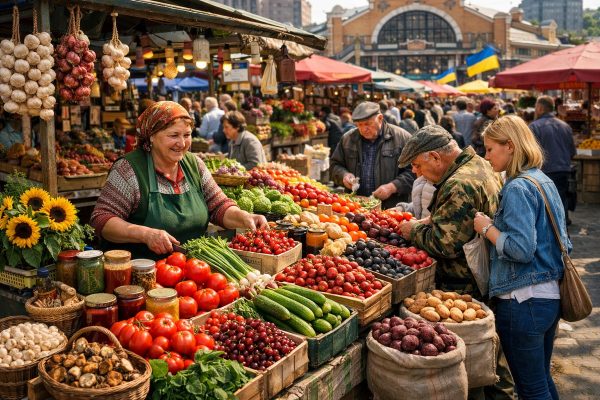 Shopping at Ukrainian Markets: From Bessarabka to Privoz