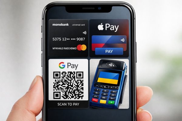 Mobile Payments in Ukraine: Apple Pay, Google Pay, and Mono