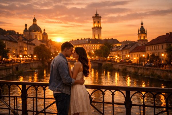 Romantické pobyty na Ukrajině: nejlepší destinace pro páry