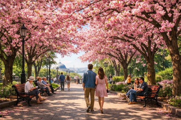 Viaggi primaverili in Ucraina: fioritura dei ciliegi e risveglio culturale